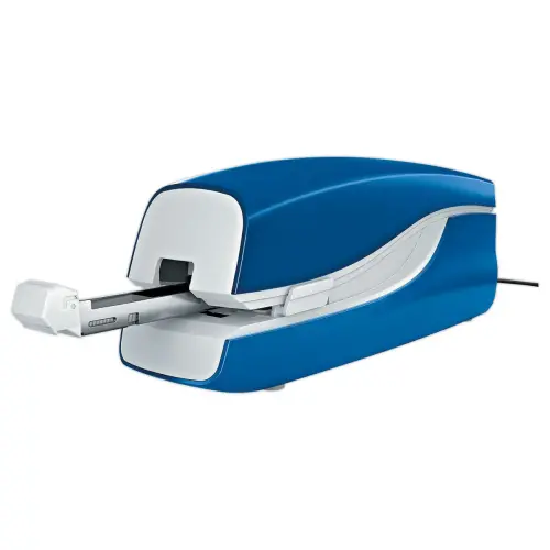 Agrafeuse &eacute;lectrique NeXXt filaire - 20 feuilles - Bleu - Leitz photo du produit