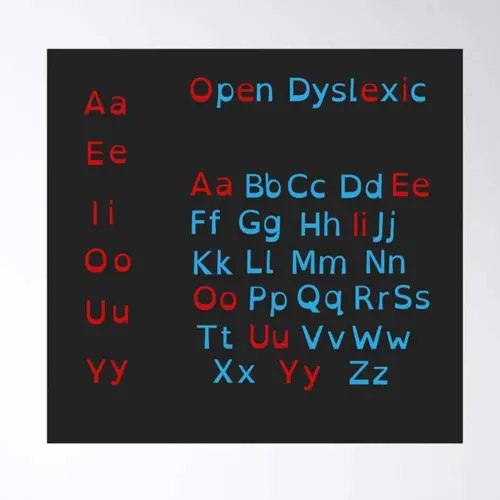 Lot de 129 lettres magn&eacute;tiques sp&eacute;ciales DYS photo du produit