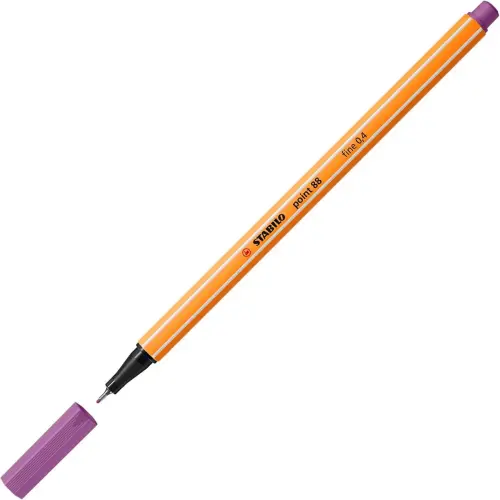 60 stylos feutres Point 88 - Pointe extra-fine - Coloris assortis - Stabilo photo du produit
