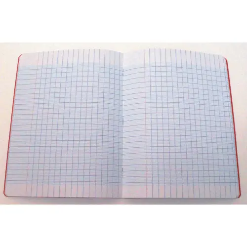 Cahier piqûre Seyès - A5+ 90 g - 96 pages - Rouge - Access photo du produit