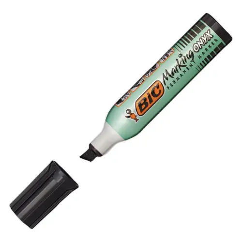 Marqueur Onyx Marker mod&egrave;le standard 1481 -Pointe biseaut&eacute;e - BIC photo du produit