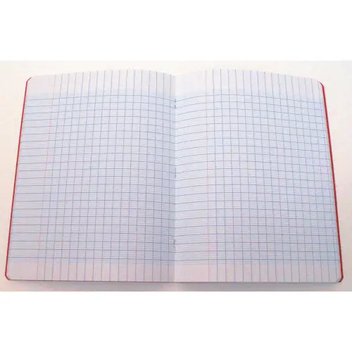 Cahier piq&ucirc;re r&eacute;glure Sey&egrave;s - A5+ - 48 pages - Rouge - Access photo du produit
