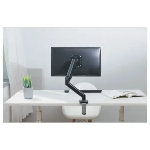 Bras porte-écran simple articulé Ergo Line Noir photo du produit