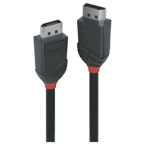 Câble DisplayPort 1.2, Black Line, 3m - LINDY photo du produit