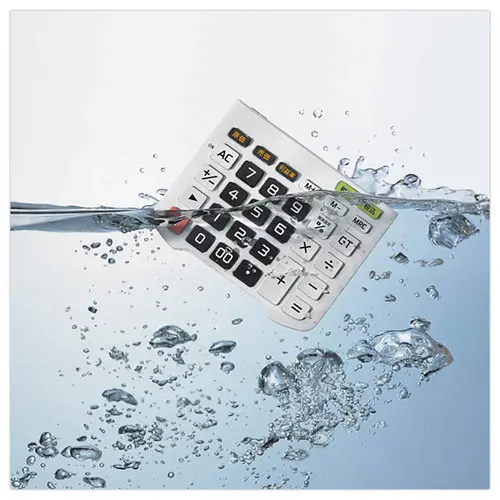 CALCULATRICE ETANCHE CASIO WD-320MT photo du produit