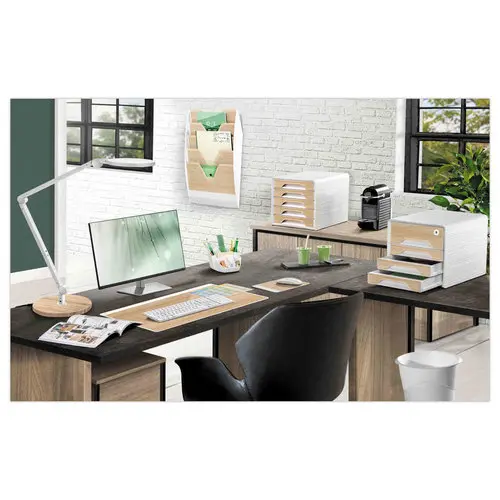 Trieur mural - 5 compartiments - H&ecirc;tre - CEP photo du produit