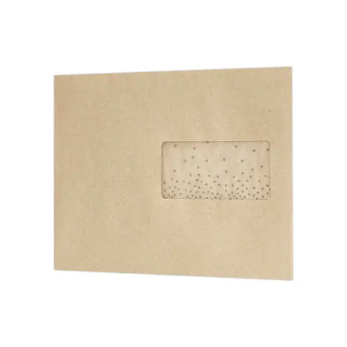 1000 Enveloppes MSP papier kraft - 85g - 162x229mm - Fenêtre 45x100mm - POCHECO photo du produit