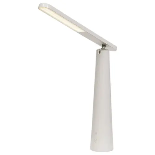 Lampe Led sans fil transportable interrupteur tactile - Blanc photo du produit