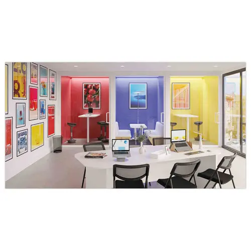 Lampe Led sans fil transportable interrupteur tactile - Blanc photo du produit