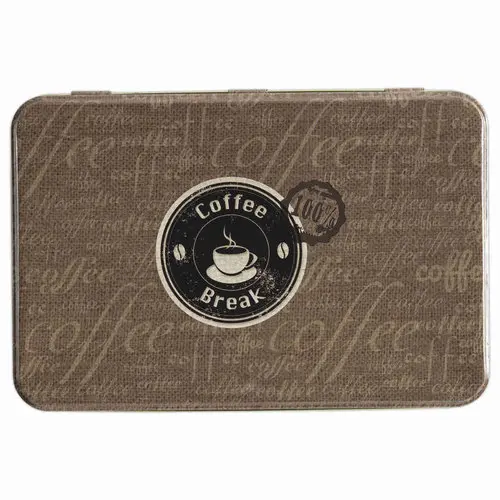 Boîte à sucre en métal photo du produit