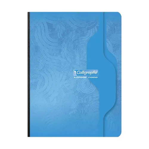 Cahier brochure Calligraphe 70G, 17x22cm, SEYES,192 pages photo du produit