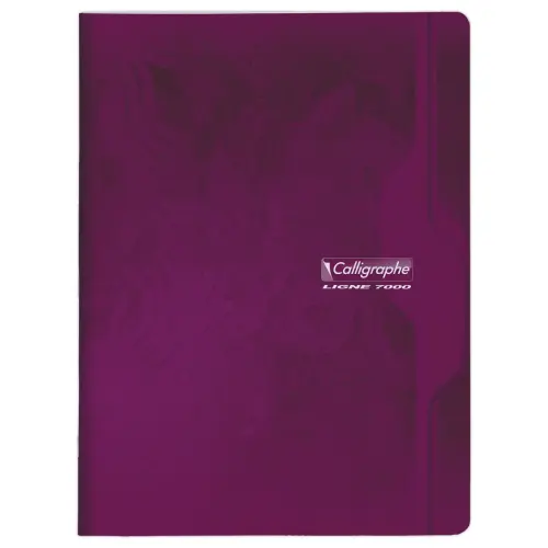 Cahier agraf&eacute; Calligraphe 70g, 24x32 cm,5x5,96 pages photo du produit