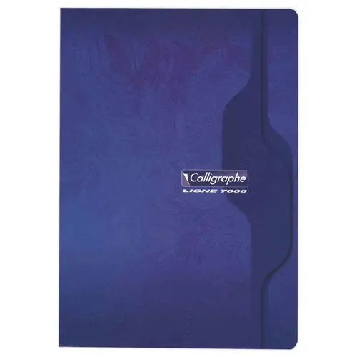 Cahier agraf&eacute; Calligraphe 70G, A4, 5x5,96 pages photo du produit