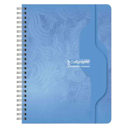 Cahier spirales - 70g - 17x22cm, Seyes, 100 pages - CALLIGRAPHE photo du produit