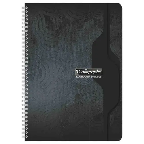 Cahier spirale Calligraphe 70g, A4, 5x5, 100 pages photo du produit