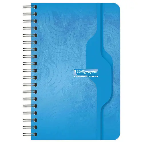 Carnet spirale Calligraphe 70g, 11x17cm,5x5, 100 pages photo du produit