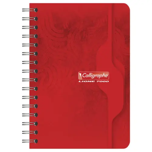 Carnet spirale Calligraphe 70g, 9x14cm,5x5, 100 pages photo du produit