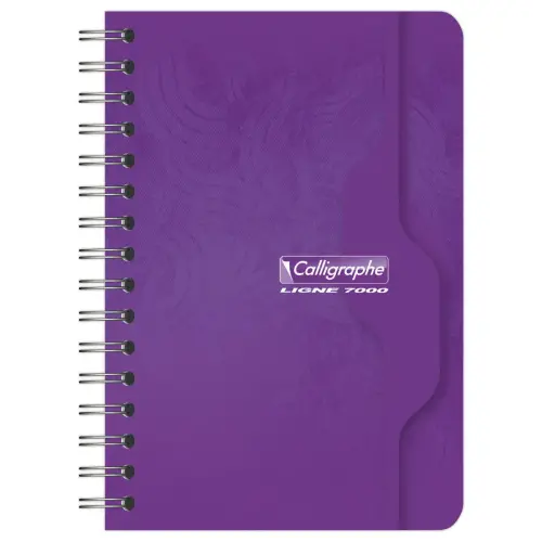 Carnet spirale Calligraphe 70g, 9x14cm,5x5, 100 pages photo du produit