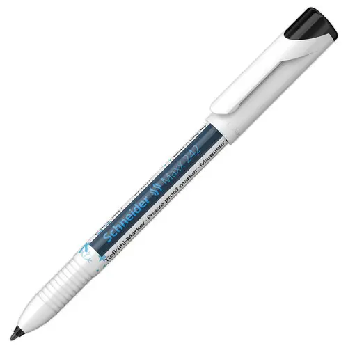 Marqueur sp&eacute;cial surgel&eacute; Schneider - noir photo du produit