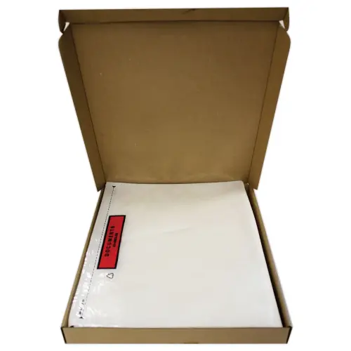 100 Pochettes adhésives 'DOCUMENTS CI-INCLUS' format C4 330x262 mm photo du produit