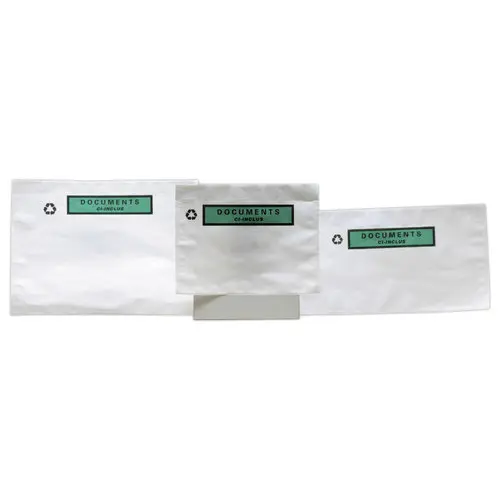 1000 Pochettes adh&eacute;sives - A6 - Kraft photo du produit