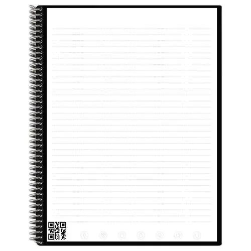 Cahier connecté et réutilisable à l'infini Rocketbook Core Executive - A5 - Bleu foncé - 36 pages - ROCKETBOOK photo du produit