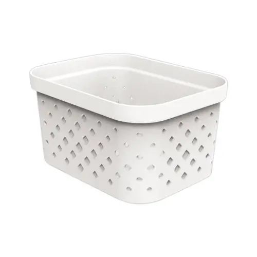 Panier de rangement Pixel 1.5L gris clair Sundis photo du produit