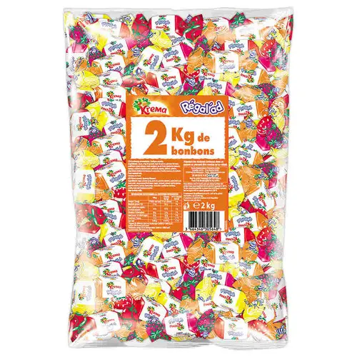 Assortiment bonbons Regalad – 2 kg – KREMA photo du produit
