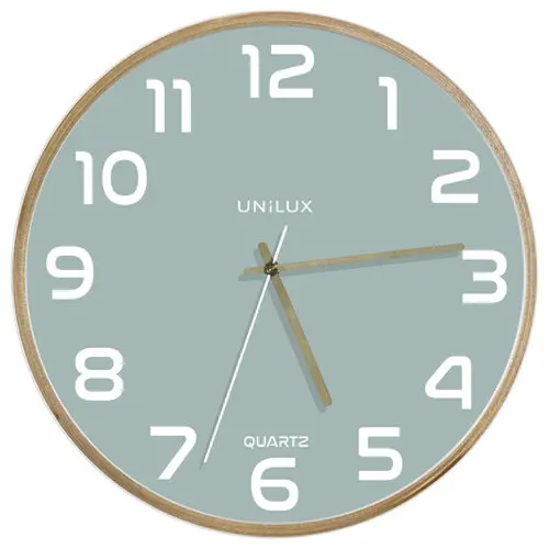 Horloge Quartz Baltic - Vert d'eau photo du produit