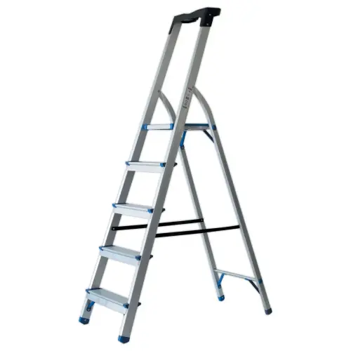 Escabeau pliant 5 marches en aluminiumPAVO photo du produit