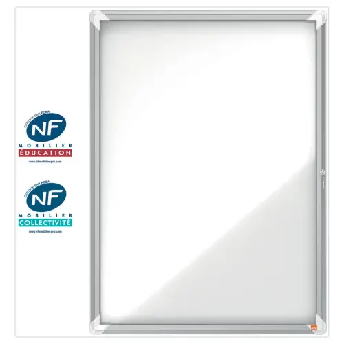Vitrine d'intérieur magnétique Premium Plus - 9 x A4 - NOBO photo du produit