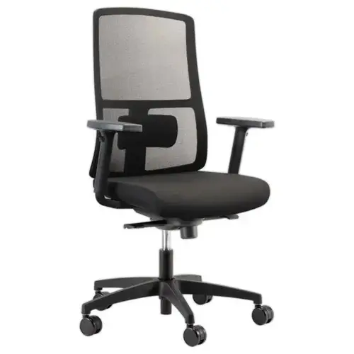 Siège de bureau ergonomique ARMONIA - Avec accotoirs - Livré monté photo du produit