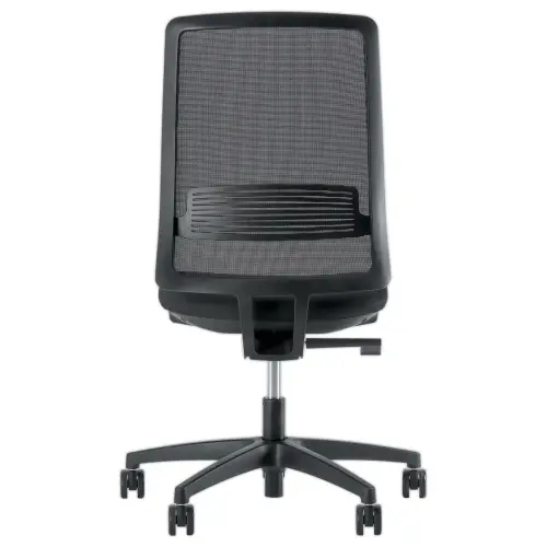 Siège OPERA accotoirs 3D noir monté photo du produit