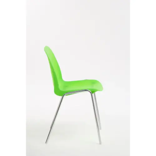 Chaise Charlotte translucide vert photo du produit