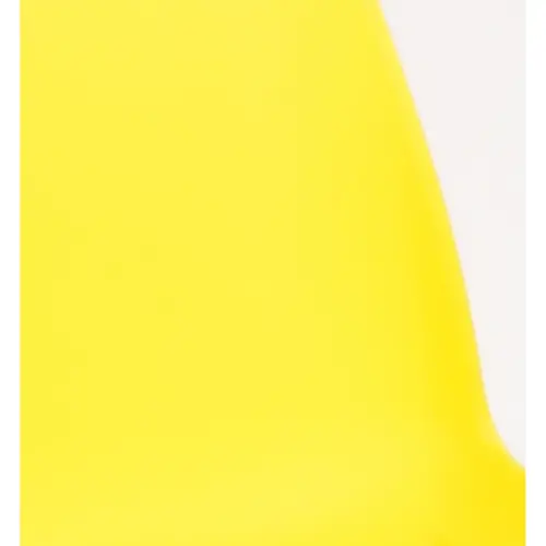 Chaise Charlotte translucide jaune photo du produit