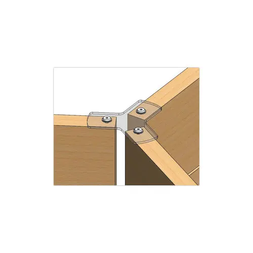 Kit de jonction pour 2, 3 ou 4 panneaux bois Paperflow mont&eacute;s photo du produit