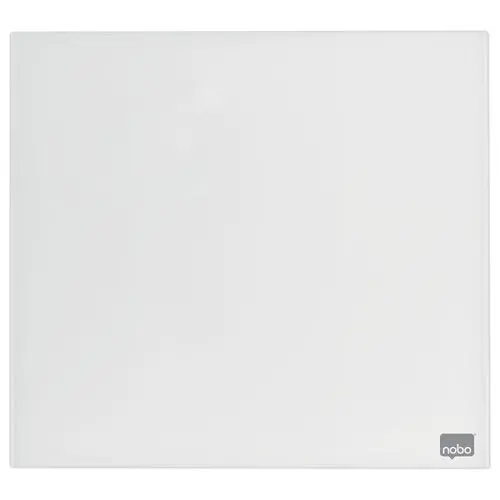 Tableau blanc en verre magnétique - 45 x 45 cm - NOBO photo du produit