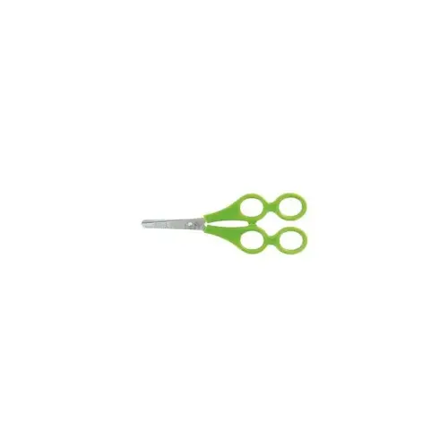Paire de ciseaux d'apprentissage - Bouts ronds - 13 cm - Vert - Wonday photo du produit