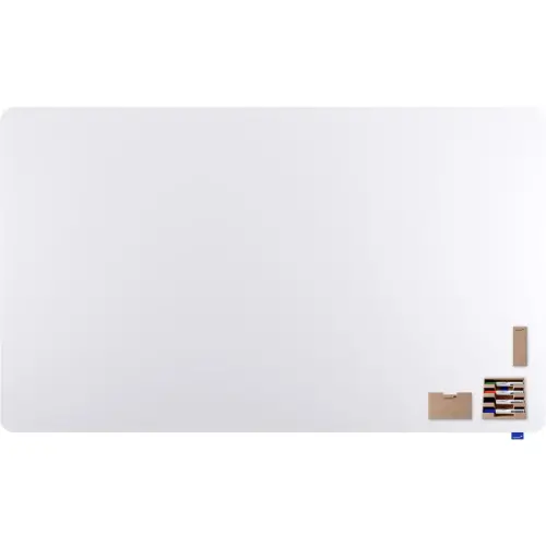 Tableau blanc sans cadre ESSENCE - Surface émaillée - 119,5 x 200 cm - Legamaster photo du produit