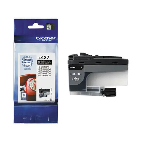 Cartouche JE BROTHER LC427BK Noir photo du produit
