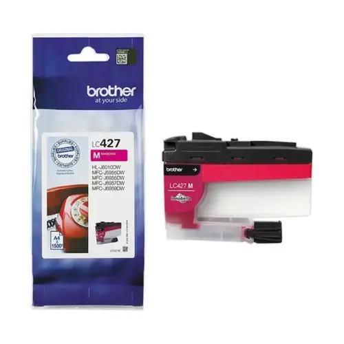 Cartouche jet d'encre LC427M - Magenta - Brother photo du produit