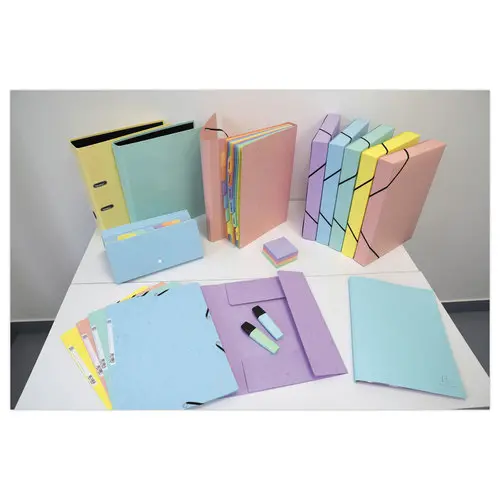 Classeur A4 4 anneaux - 2,5 cm - Aquarel - assortis - EXACOMPTA photo du produit