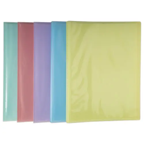 Prot&egrave;ge-documents personnalisables Kreacover Pastel - 20 poches - EXACOMPTA photo du produit