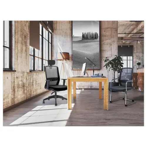 Siège LUGE noir monté photo du produit