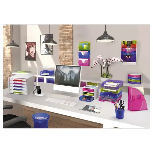 Porte-revues Pro Happy - Dos 8 cm - Incolore - CEP photo du produit