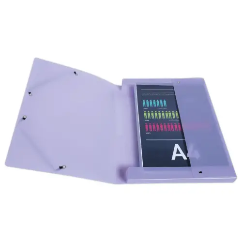 Boîte classement Chromaline A4 - dos 2,5 cm Pastel - Couleurs assortis - Exacompta photo du produit