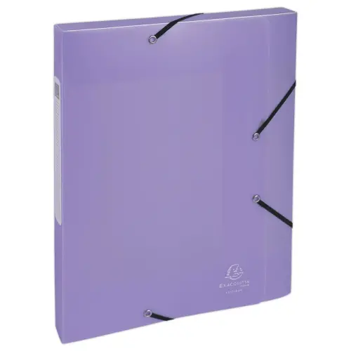 Boîte classement Chromaline A4 - dos 2,5 cm Pastel - Couleurs assortis - Exacompta photo du produit