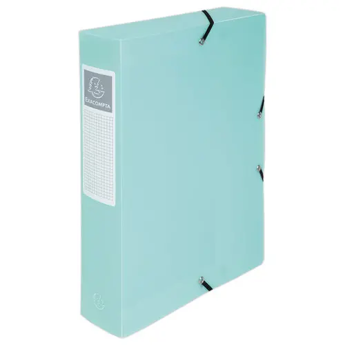 Bo&icirc;te classement Chromaline  A4 - dos 6 cm  Pastel - Couleurs assortis - Exacompta photo du produit