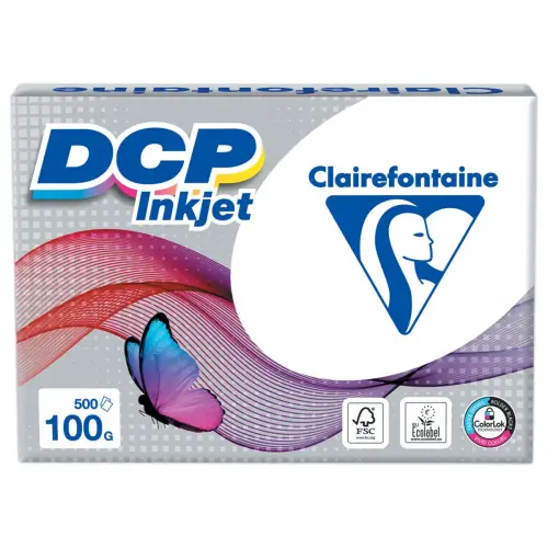 Papier DCP Inkjet blanc A4 100g - 500 feuilles photo du produit