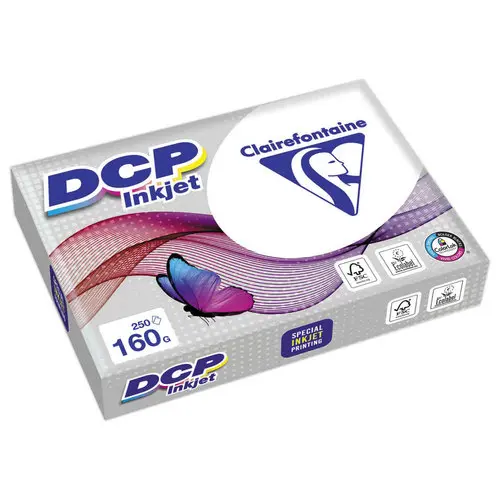 Papier DCP Inkjet blanc A4 160G - 250 feuilles photo du produit